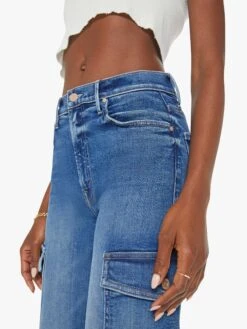 The Undercover Cargo Sneak - Opposites Attract -Mother Denim 10075 1008 OPA VW E Swatch 5037