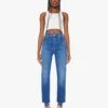 High Waisted Hiker Hover - Across The Finnish Line -Mother Denim 10094 686 CFL 7321