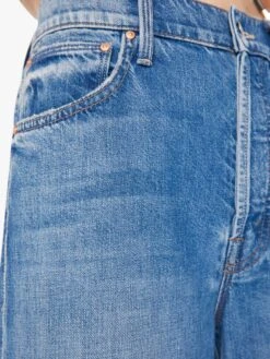The Ditcher Roller Sneak - Heart Throb -Mother Denim 10395 1230 HTT VW F Detail 3611