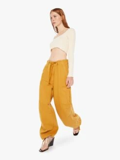 SNACKS! The Munchie Nerdy - Wood Thrush -Mother Denim 10528 1359 DTR VW B FullBodySide 4658