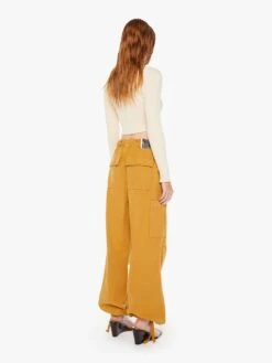 SNACKS! The Munchie Nerdy - Wood Thrush -Mother Denim 10528 1359 DTR VW C FullBodyBack 4684