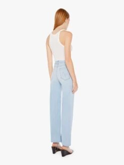 The Rambler Zip Flood - Cherie Cherie -Mother Denim 10567 1423 CEI VW C FullBodyBack 3934