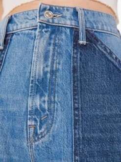 The Patch Maven Heel - Love Triangle -Mother Denim 10578 1085 LVG VW F Detail 3288