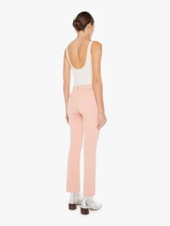 The Insider Hover - Peach Parfait -Mother Denim 10737 544 PPA VW C FullBodyBack 4119