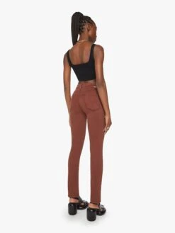 The Mid Rise Dazzler Skimp - Fudgesickle 11 The Mid Rise Dazzler Skimp - Fudgesickle -Mother Denim 10746 674 FGE 5487