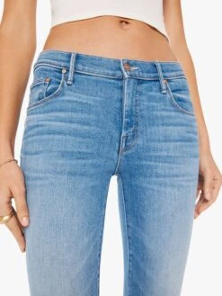 The Down Low Weekender Sneak - Out Of The Blue -Mother Denim 10775 1008 OUT VW E Swatch 3386