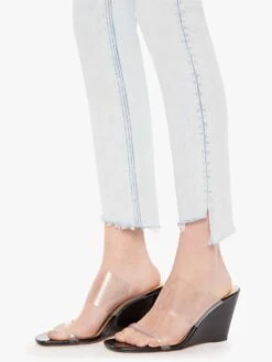 The Mid Rise Dazzler Ankle Step Fray - Glamour Shot -Mother Denim 10816 1008 GSH VW E Swatch 4247