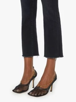 The Hustler Ankle Fray - Encounters At Night -Mother Denim 1117 965 ENT VW E Swatch 10236