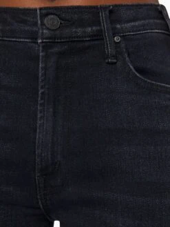 The Hustler Ankle Fray - Encounters At Night -Mother Denim 1117 965 ENT VW F Detail 10216