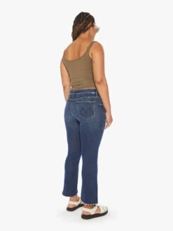 The Insider Crop Step Fray - Teaming Up -Mother Denim 1157 104 TEP VW C FullBodyBack 2316