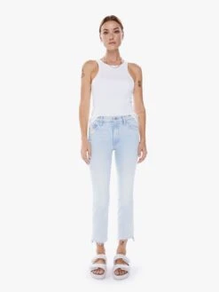 The Insider Crop Step Fray - Smooth Sailing