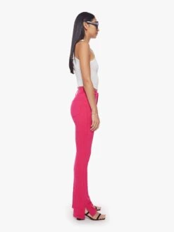High Waisted Runaway Slice Heel - Raspberry Sorbet -Mother Denim 1293 753 RBB 0571