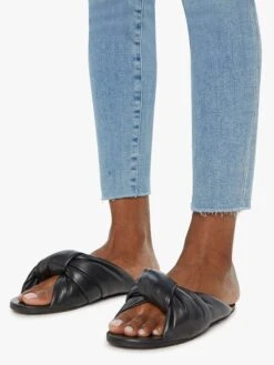 High Waisted Looker Ankle Fray - Au Revoir -Mother Denim 1411 686 ARV VW E Swatch 10255