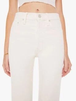 The Tripper Ankle - Cream Puffs -Mother Denim 1566 753 CFS VW E Swatch 3961