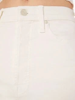 The Tripper Ankle - Cream Puffs -Mother Denim 1566 753 CFS VW F Detail 3981