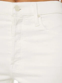 The Tomcat Ankle - Cream Puffs -Mother Denim 1664 753 CFS VW F Detail 7331