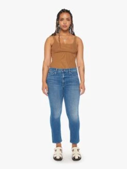 The Mid Rise Dazzler Ankle - Wish On A Star -Mother Denim 1686 104 WOR VW A FullBodyFront 2329