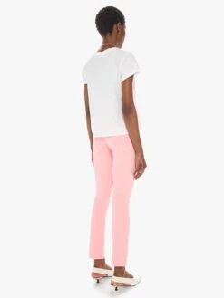 The Mid Rise Dazzler Ankle - Quartz Pink -Mother Denim 1686 753 QTP 2959