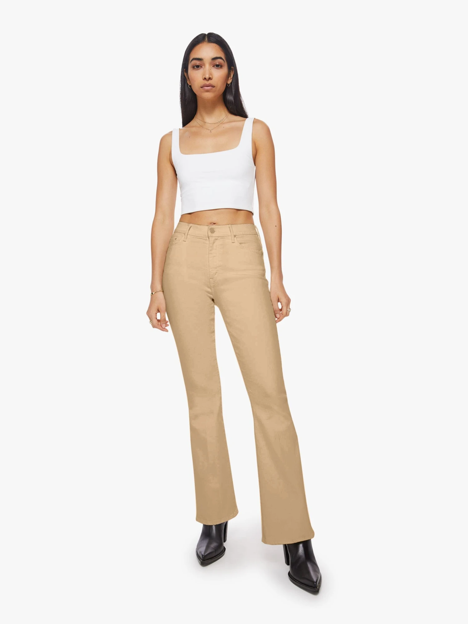 High Waisted Weekender Skimp - Sand 4 High Waisted Weekender Skimp - Sand - Image 2