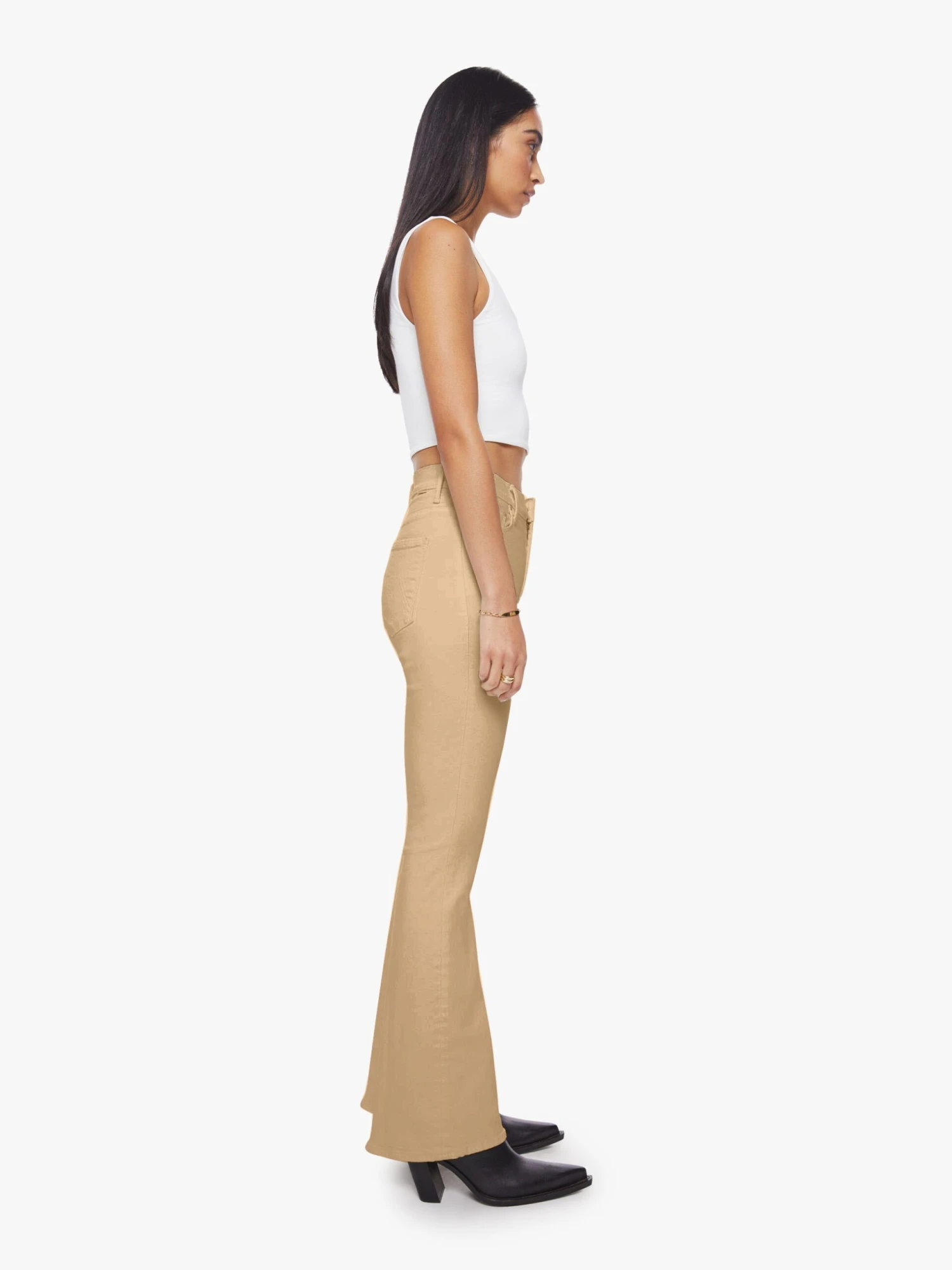 High Waisted Weekender Skimp - Sand 5 High Waisted Weekender Skimp - Sand - Image 3
