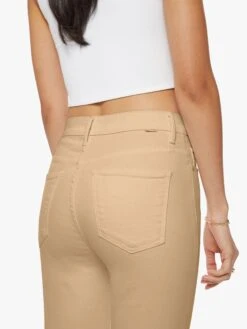 High Waisted Weekender Skimp - Sand 12 High Waisted Weekender Skimp - Sand -Mother Denim 1905 674 SAN 2110