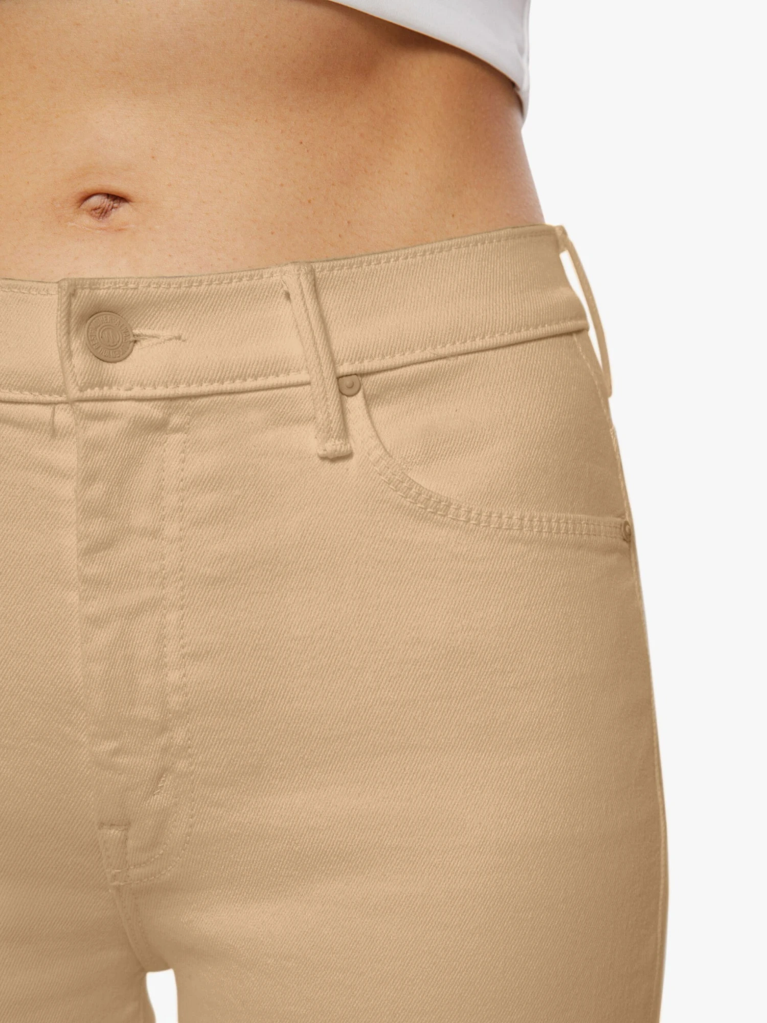 High Waisted Weekender Skimp - Sand 8 High Waisted Weekender Skimp - Sand - Image 6