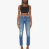 The Mid Rise Dazzler Ankle Fray - Weekend Warrior -Mother Denim 1906 104 WKW 8969