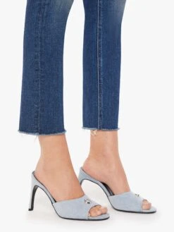 The Mid Rise Dazzler Ankle Fray - C'est La Vie -Mother Denim 1906 1156 VIE VW E Swatch 3943