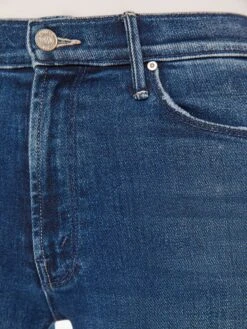 The Mid Rise Dazzler Ankle Fray - C'est La Vie -Mother Denim 1906 1156 VIE VW F Detail 3935