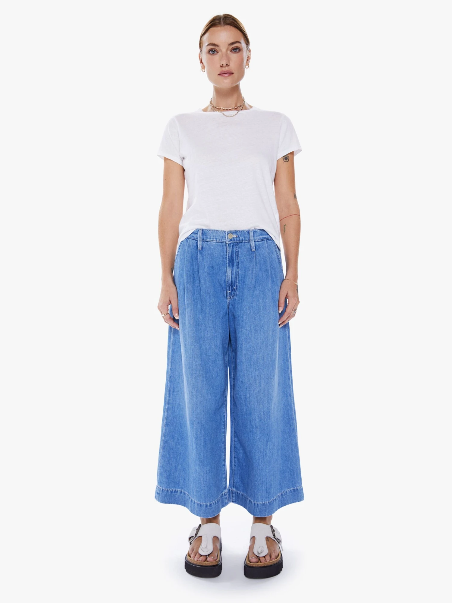 High Waisted Pouty Prep Ankle - Salt And Lime 3 High Waisted Pouty Prep Ankle - Salt And Lime