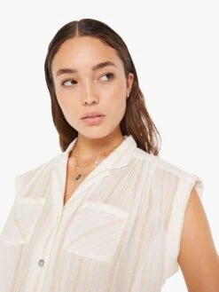 The Line Your Pockets - Glimmering Light 13 The Line Your Pockets - Glimmering Light -Mother Denim 21076 1513 GLI VW E Detail 3614