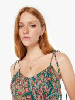 The Roam Free Tank - Under The Rug 13 The Roam Free Tank - Under The Rug -Mother Denim 2151 1490 URG VW E Detail 3761