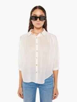 The Breeze Top - Bright White