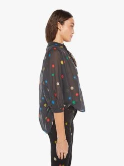 The Breeze Top - Fresh As A Daisy -Mother Denim 2492 1489 FDS VW B WaistUpSide 3207