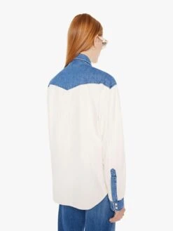 The Tycoon - Shoulder To Shoulder -Mother Denim 2514 1494 TDR VW C WaistUpBack 3915