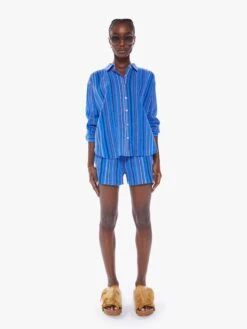 The Get Down Button Down - Catch My Drift -Mother Denim 2935 1308 BST 3368