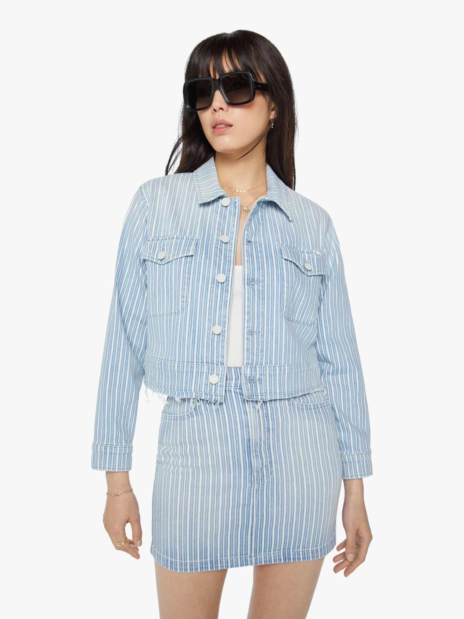 The Cropped Veteran Jacket - Lined Up 4 The Cropped Veteran Jacket - Lined Up - Image 2