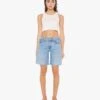 The Down Low Undercover Short Fray - Material Girl -Mother Denim 4068 1396 MAL VW A FullBodyFront 4350 a7cc8682 ae11 451b 8fd9 4dbef6b244f5
