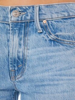 The Down Low Undercover Short Fray - Material Girl -Mother Denim 4068 1396 MAL VW F Detail 4355