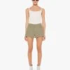 The Dodger Short Short Fray - Mermaid -Mother Denim 4283 544 MAE VW A FullBodyFront 4103
