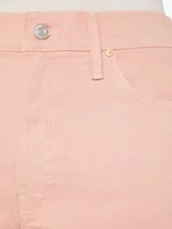 The Dodger Short Short Fray - Peach Parfait 13 The Dodger Short Short Fray - Peach Parfait -Mother Denim 4283 544 PPA VW F Detail 4113