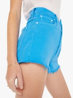 Tune Up Bona Fide Short Fray - Blue Aster -Mother Denim 4752 753 BAS VW E Swatch 4748