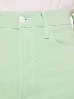 The Tune Up Bona Fide Short Cuff - Neptune Green 13 The Tune Up Bona Fide Short Cuff - Neptune Green -Mother Denim 4762 753 NPG VW F Detail 4753