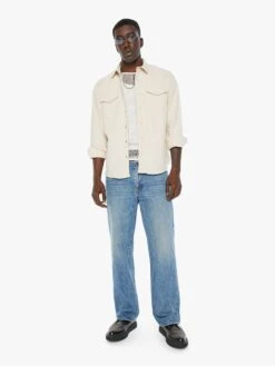 The City Slicker - What The Duck Natural 12 The City Slicker - What The Duck Natural -Mother Denim 6021 1522 NAT VW D FullBodyFront 7089