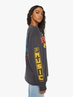 The Long Sleeve Lowdown - Records And Tapes -Mother Denim 6114 944 RCT VW B WaistUpSide 7125