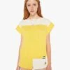 The Swiper Yoke Tee - Primrose Yellow