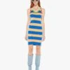 The Chin Ups Mini Dress - Multi Navy Stripe 1 The Chin Ups Mini Dress - Multi Navy Stripe -Mother Denim 81626 1497 NAB VW A WaistUpFront 4389 3afdde15 395c 4813 8102 df12fa66569d