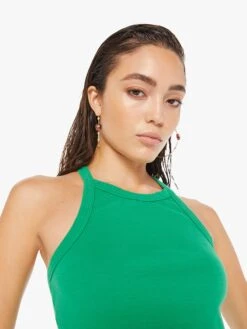 The Up In Arms - Golf Green -Mother Denim 8293 988 GLF VW E Detail 4181