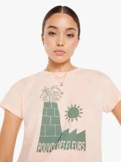 The Lil Goodie Goodie - Pouvoir Des Fleurs 13 The Lil Goodie Goodie - Pouvoir Des Fleurs -Mother Denim 8341 315 PVF VW E Detail 4065