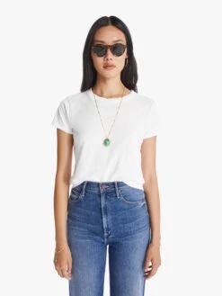 The Lil Goodie Goodie - Bright White 13 The Lil Goodie Goodie - Bright White -Mother Denim 8341 315 WBW 01425 1f021570 1369 4348 b4bb aba37f916f58